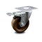 Service Caster 4 Inch High Temp Phenolic Wheel Swivel Top Plate Caster with Total Lock Brake SCC-TTL20S414-PHRHT - alternate 2